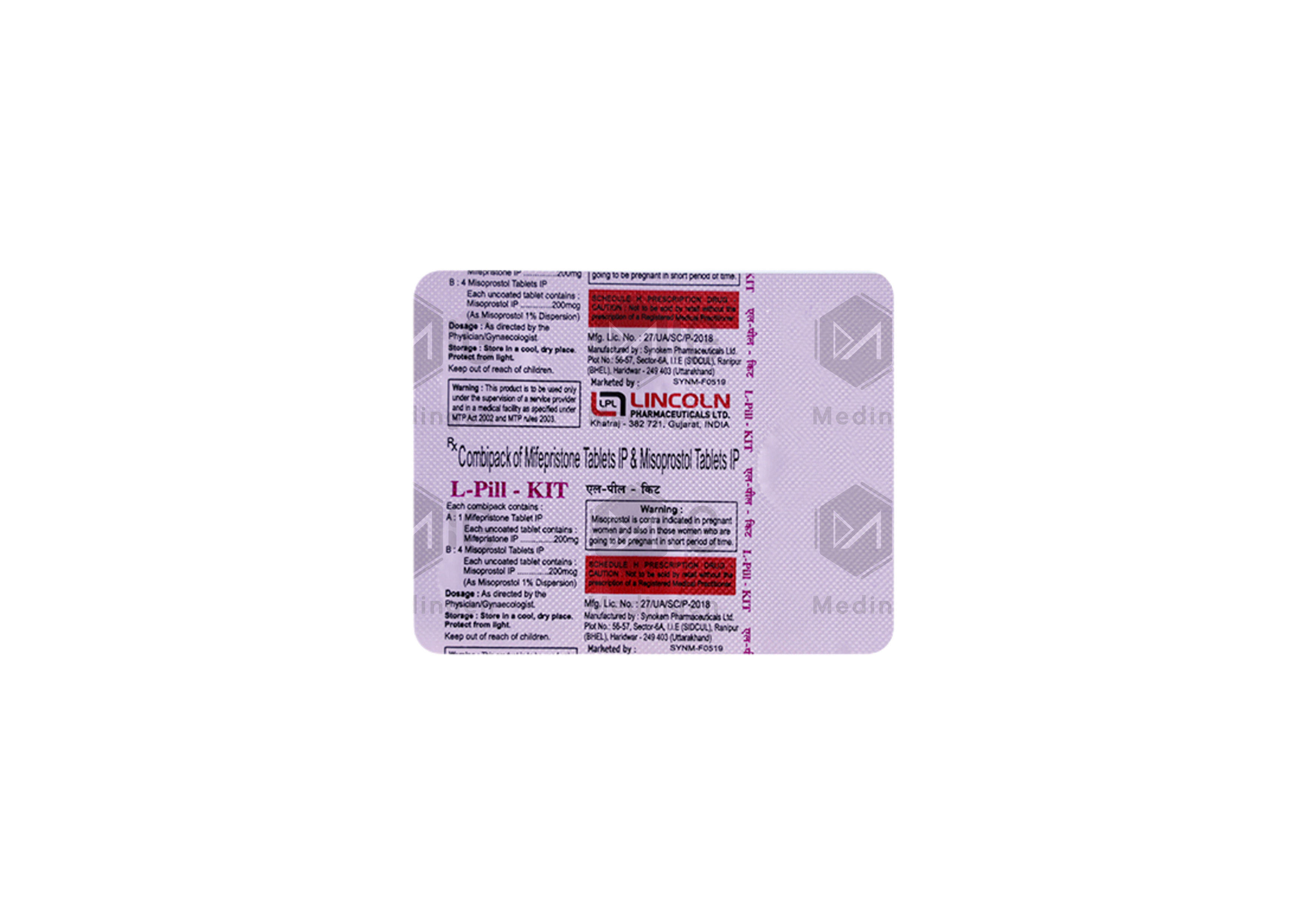 l PILL KIT 200MG